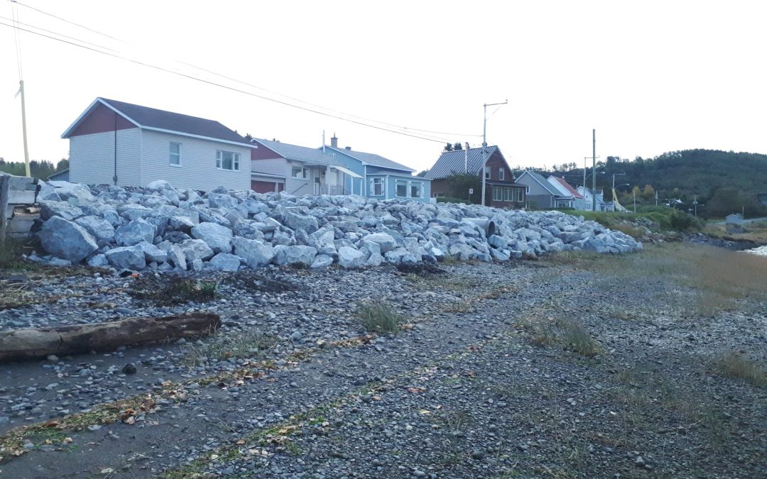 Travaux de consolidation sur la rue de la Grève