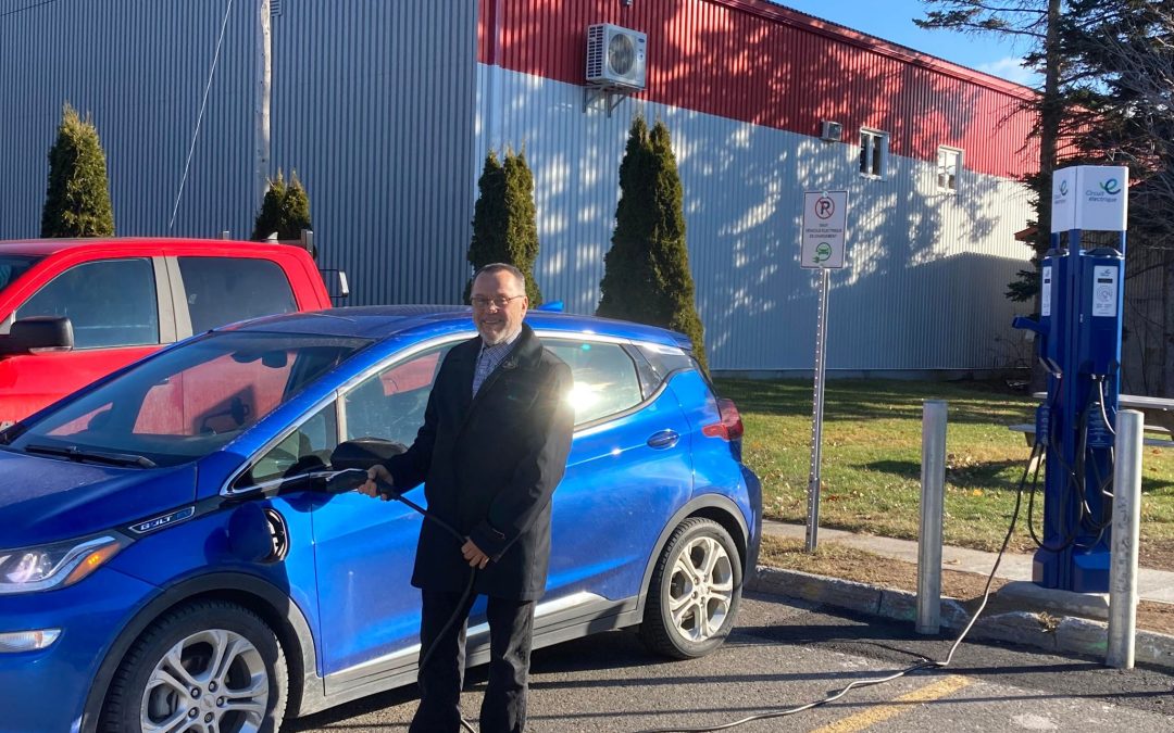 Deux bornes de recharge rapide à la MRC les Basques