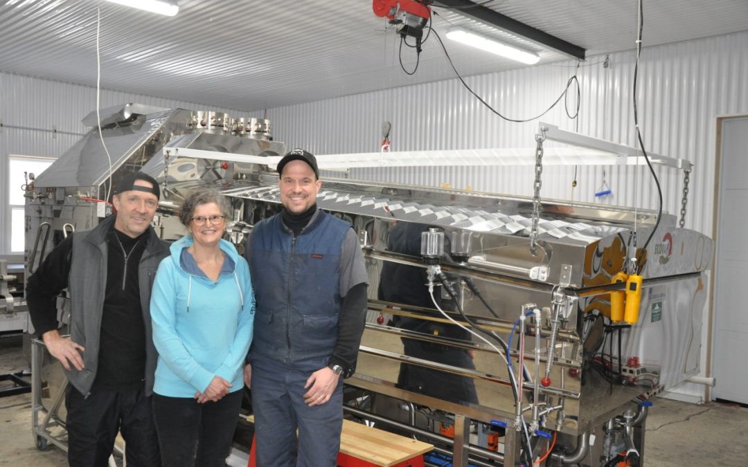 Prêts pour une grosse saison à l’Érablière B.A.S. inc de Sainte-Rita