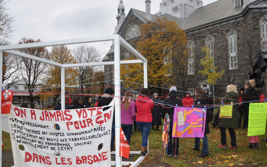 Déception suite aux actions « 2-3 novembre – On ferme!Dehors contre l&rsquo;austérité