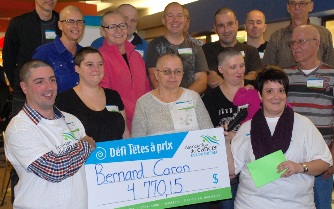 9e Défi Têtes à prix Un geste de solidarité qui permet de récolter près de 228?143?$
