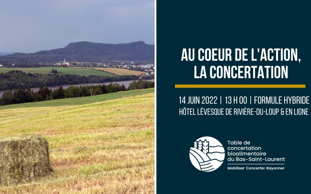Agroalimentaire : « Au cœur de l’action, la concertation! »