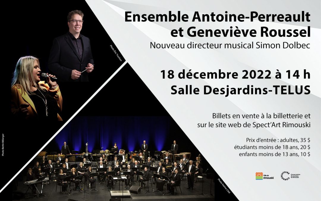 La Pistoloise Geneviève Roussel en concert de l’Ensemble Antoine-Perreault