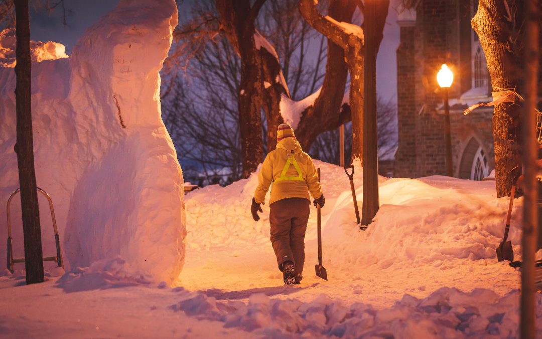 Concours intercollégial de sculpture sur neige annulé