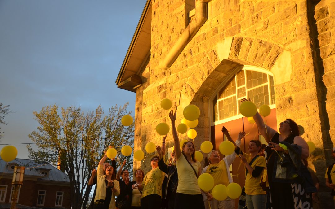 Au Maillon, c’est en jaune qu’on a célébré le printemps à Saint-Jean-de-Dieu