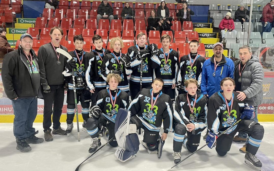 Le 33 des Basques bantam A finaliste en Beauce