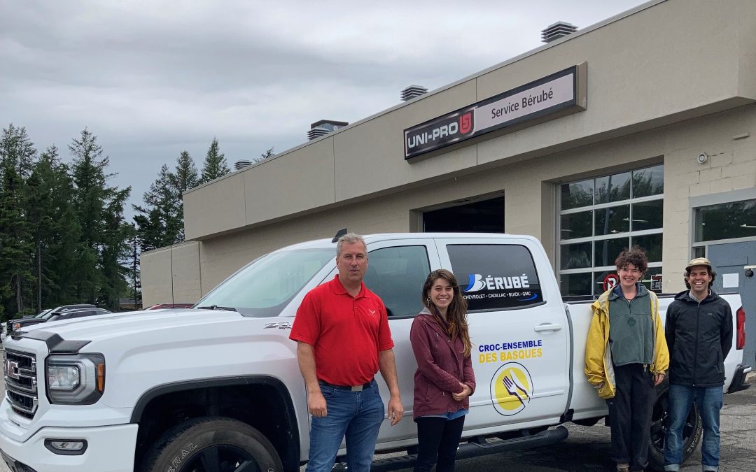 Bérubé GM contribue à la sécurité alimentaire des Basques