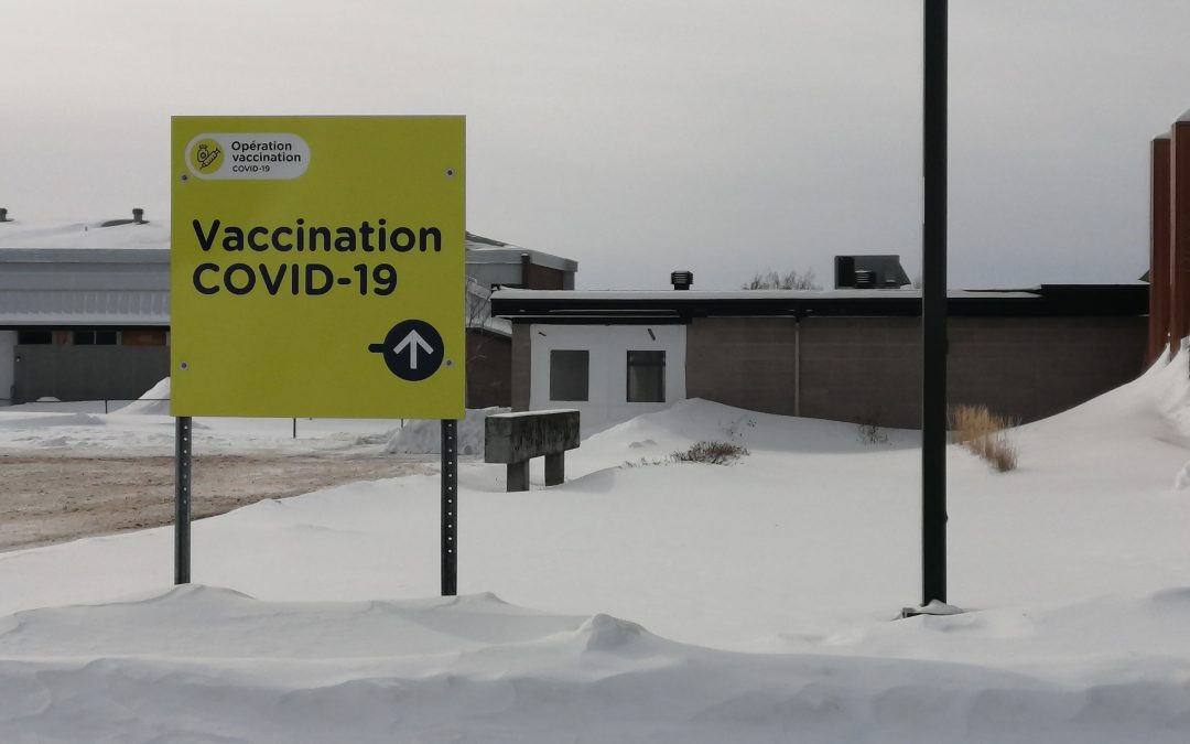 La météo amène des changements aux cliniques de vaccination
