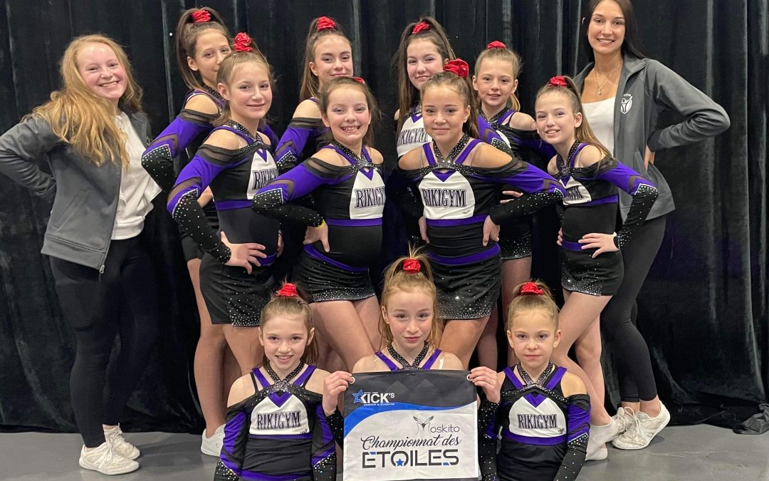 Une première compétition de Cheerleading pour Rikigym