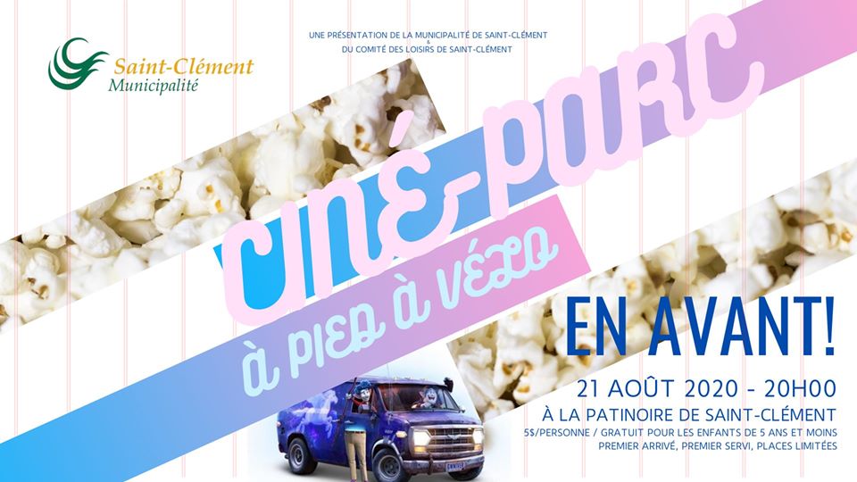 Une 2e soirée Ciné-parc à la patinoire de Saint-Clément