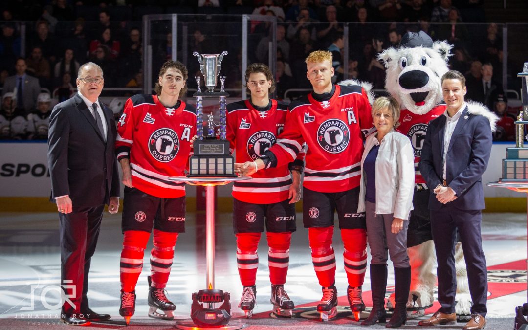 Plusieurs trophées remis dans la LHJMQ