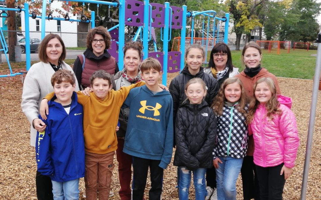 La nouvelle cour de l’école Litalien inaugurée