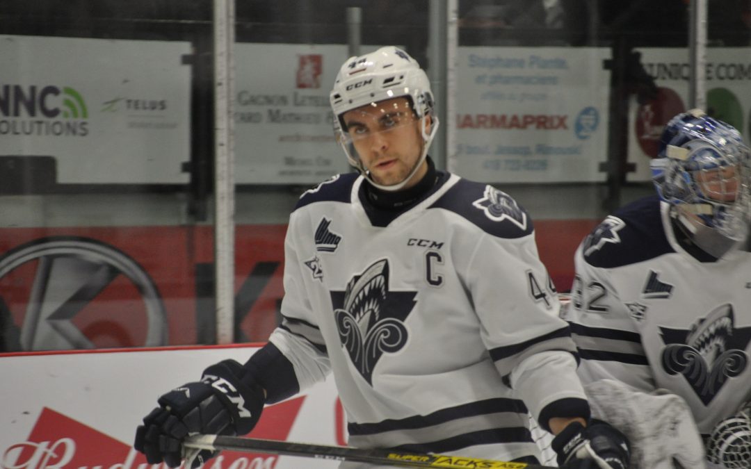 Anthony D’Amours est le joueur humanitaire de l’année dans la LHJMQ