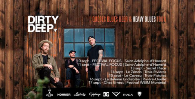 Les tauliers du Heavy Blues français s’amènent à Trois-Pistoles