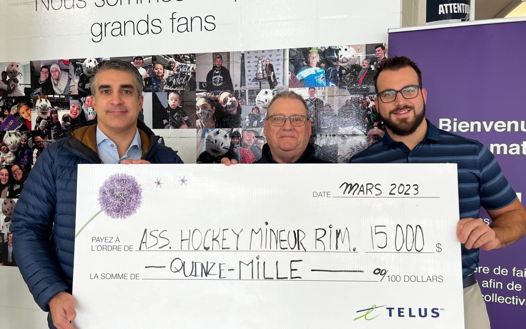 TELUS soutient le hockey mineur