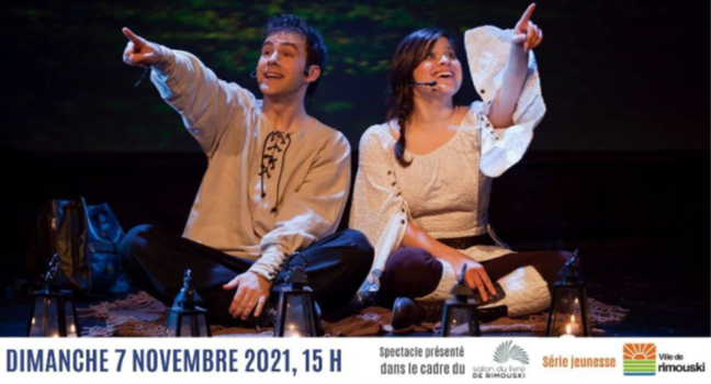 Du théâtre multimédia dans le cadre du Salon du livre
