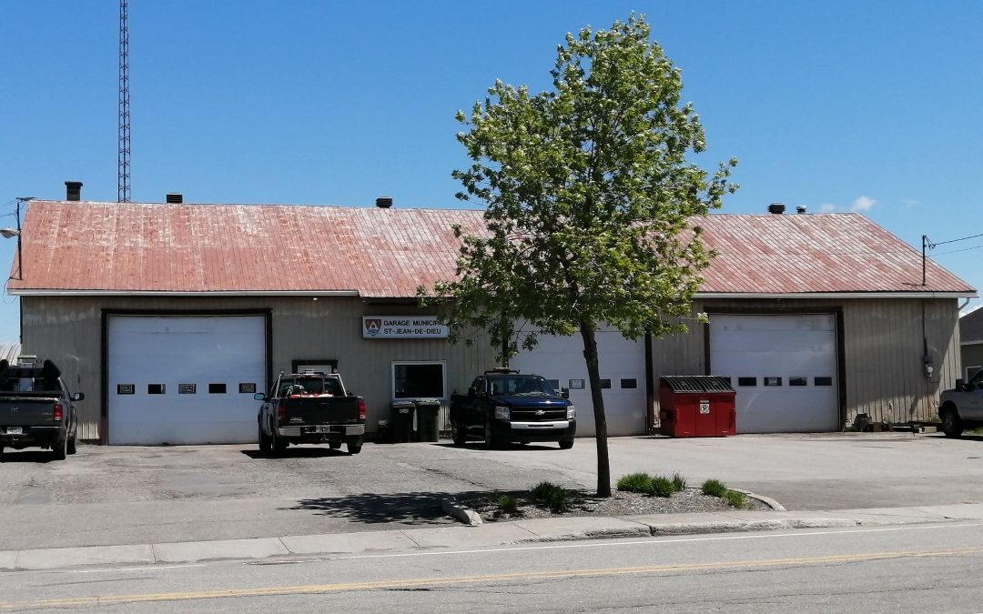 Saint-Jean-de-Dieu veut reconstruire son garage municipal