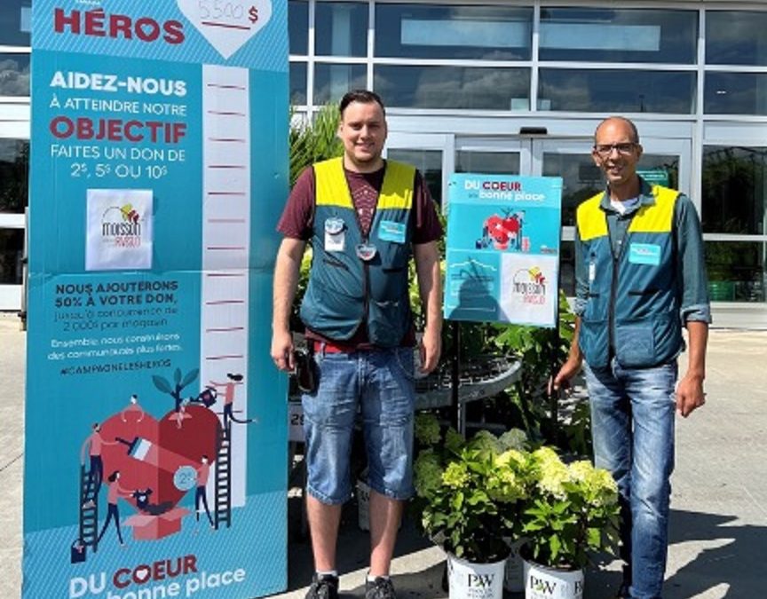 RONA soutient trois organismes dans la région