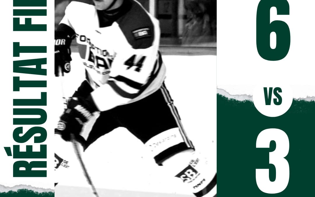 Hockey senior : Trois-Pistoles s’incline à domicile