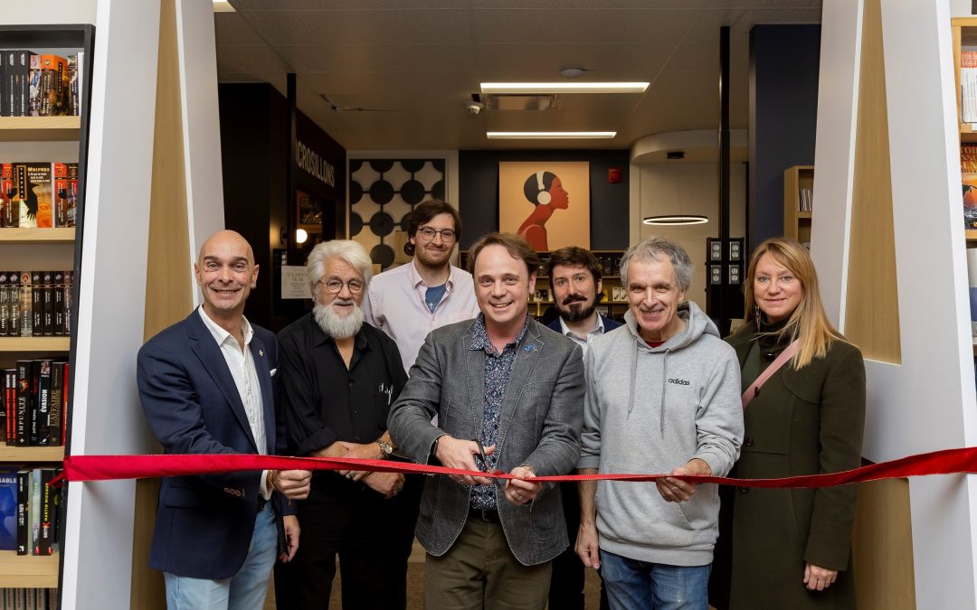 Les nouveaux locaux de la Librairie l’Alphabet et Audition Musik inaugurés