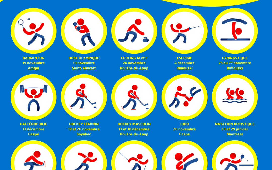 Place aux sélections pour les Jeux du Québec