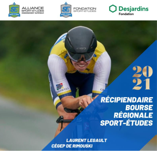 La Fondation Sport-Études souligne la persévérance de Laurent Legault