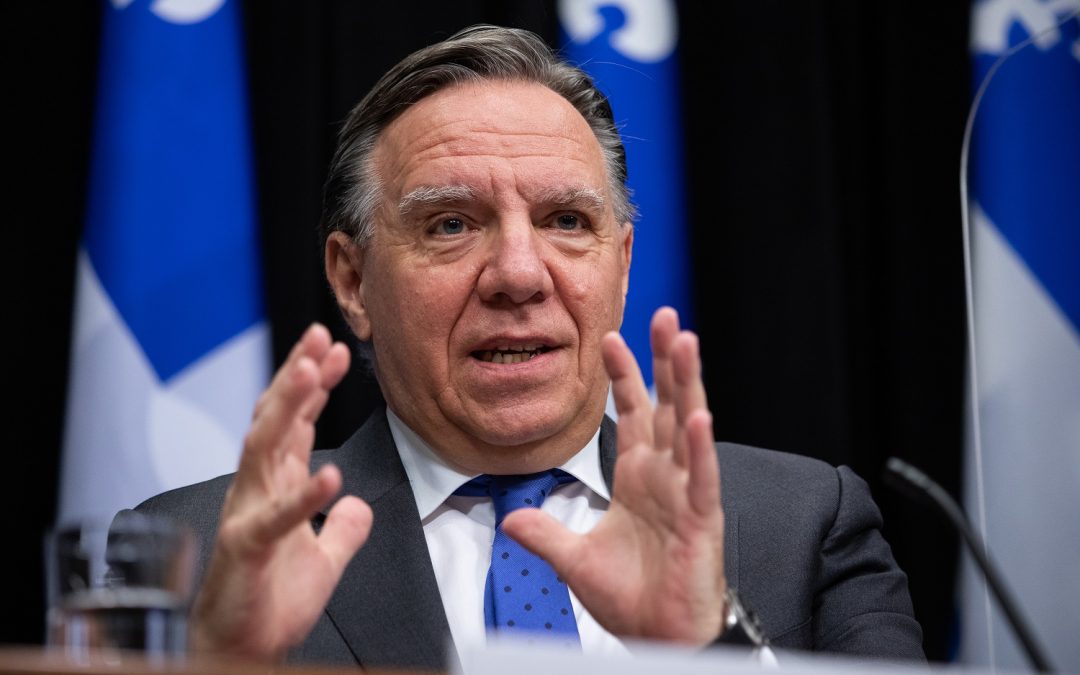 « On s&rsquo;en va dans la bonne direction, mais il nous reste encore beaucoup de chemin à faire » – François Legault