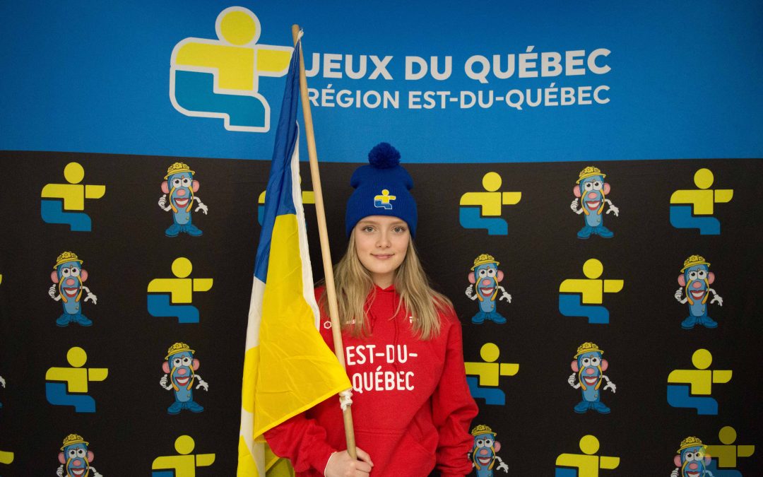 La patineuse Logane Boulay portera le drapeau de l’Est-du-Québec