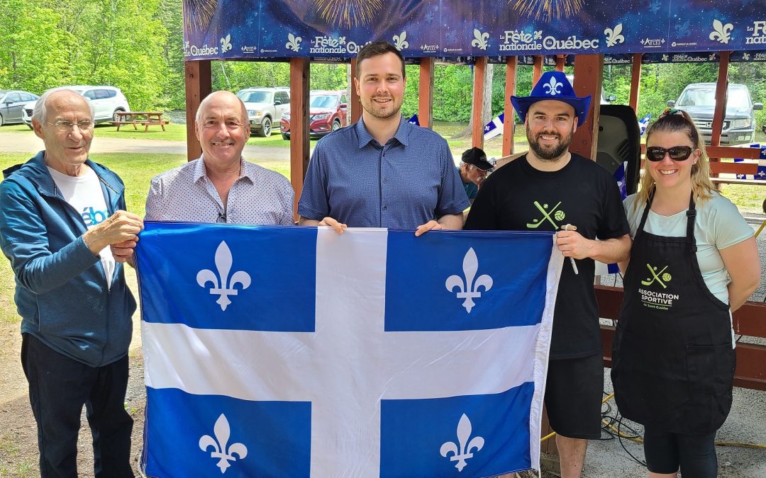 Le député invite les gens à fêter le Québec