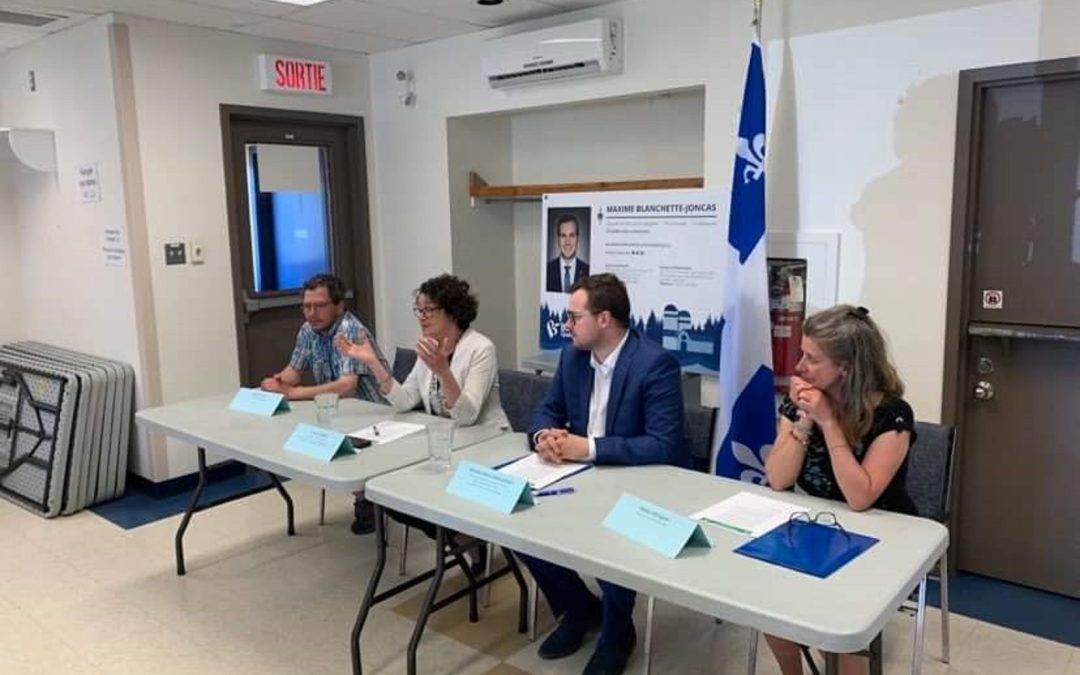 Maxime Blanchette-Joncas initie un échange sur les enjeux de l’assurance-emploi