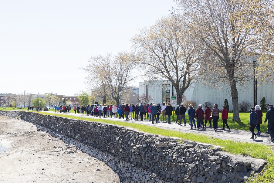 La Marche pour l’Alzheimer a connu un vif succès