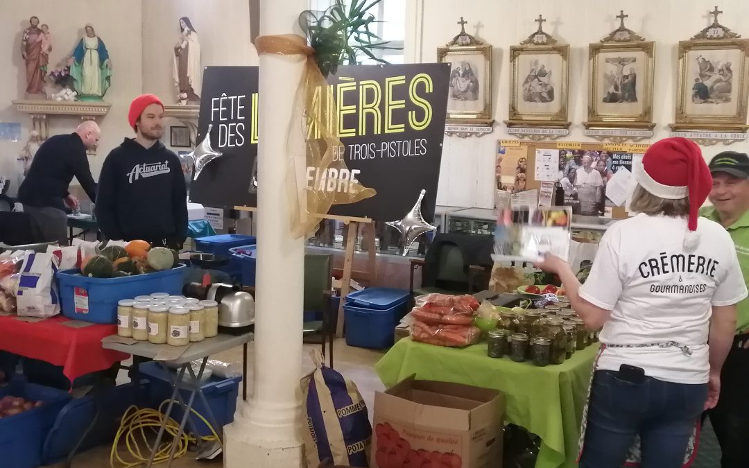 Le Marché de Noël de Trois-Pistoles dans deux lieux ce samedi