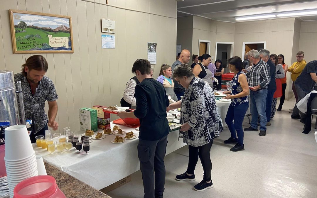 Belle réussite pour le souper méchoui de Saint-Médard