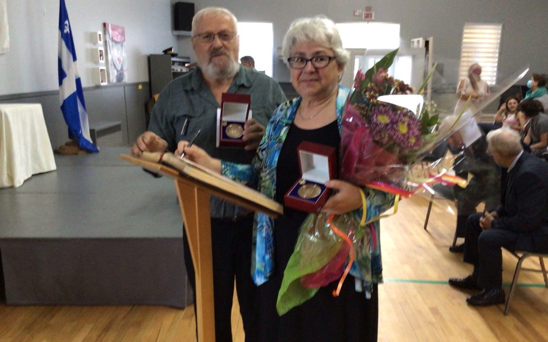 Deux résidents de Saint-Éloi reçoivent la Médaille du Lieutenant-gouverneur