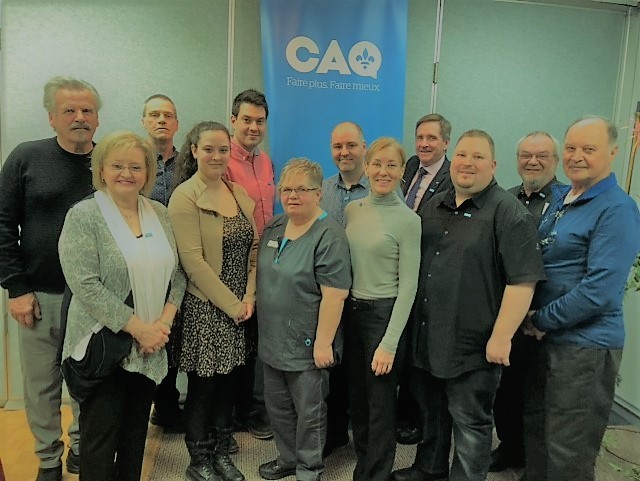 Les  militants de la CAQ de la circonscription de Rivière-du-Loup – Témiscouata se mobilisent et forment un premier Comité d’Action Local