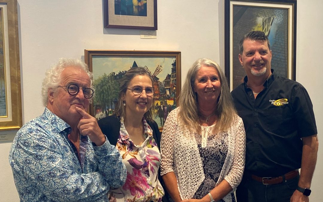 L’artiste-peintre Pierre Montgrain s’associe à la Maison Marie-Élisabeth
