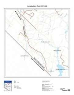 Le pont de la Grande Rivière est interdit