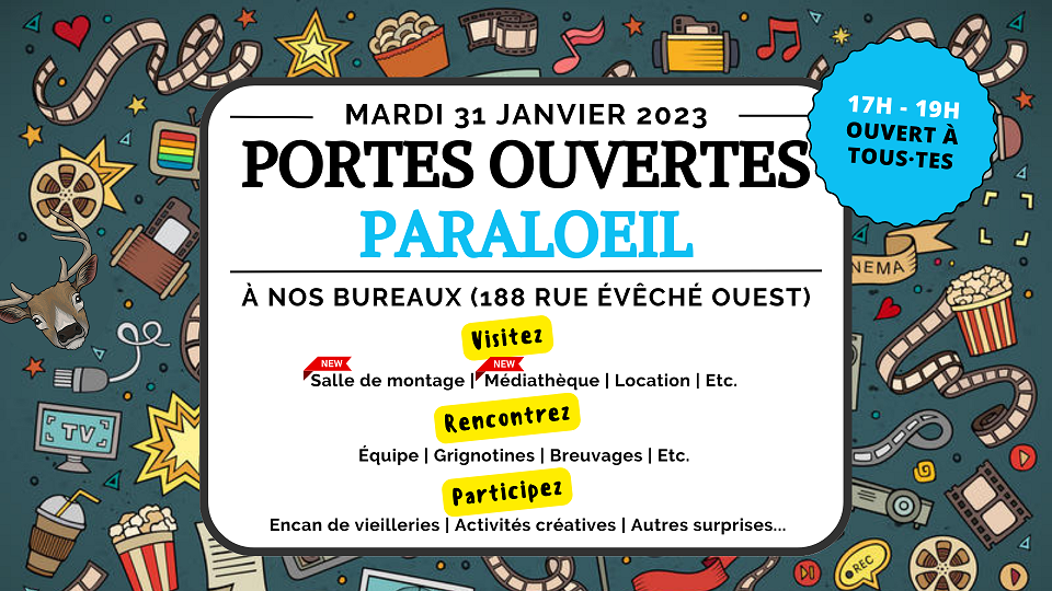 Paraloeil ouvre ses portes au public mardi