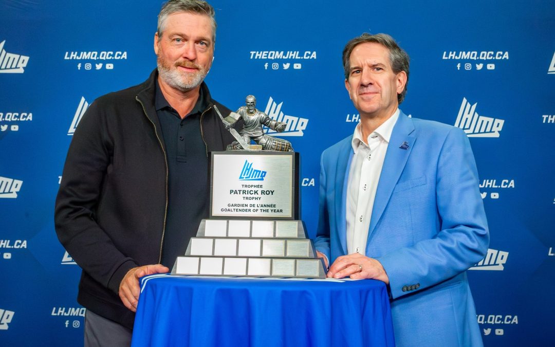 La LHJMQ dévoile le nouveau Trophée Patrick-Roy