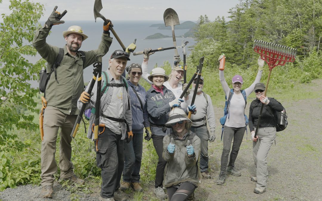 Faire du bénévolat en plein-air