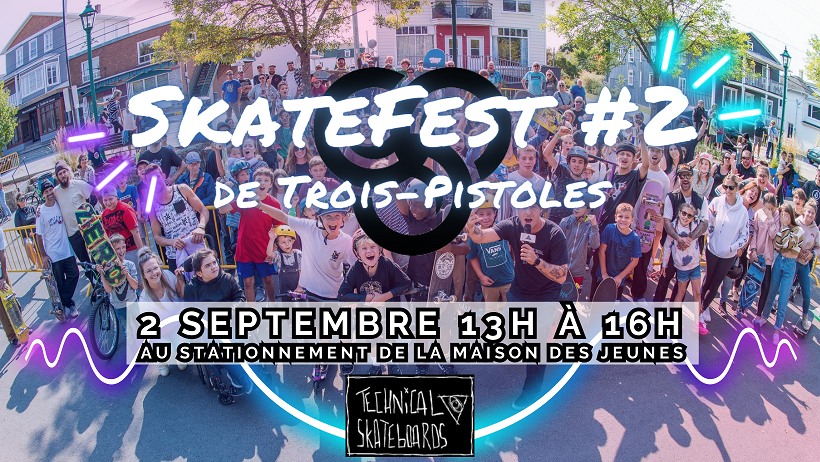 Le SkateFest bientôt de retour à Trois-Pistoles