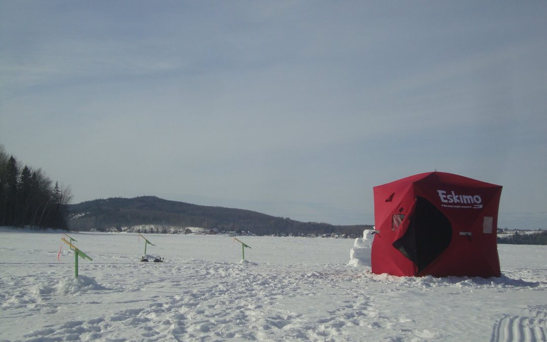 Tournoi de pêche blanche au Lac Saint-Mathieu