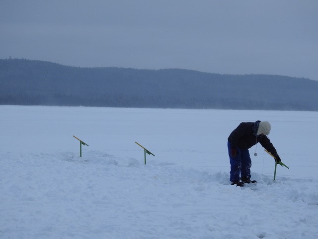 Tournoi amical de pêche blanche