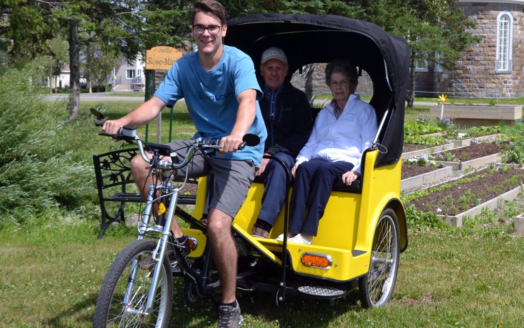 Saint-Clément: un triporteur pour rapprocher les gens