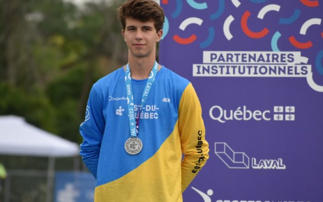 Une 6e médaille aux Jeux du Québec