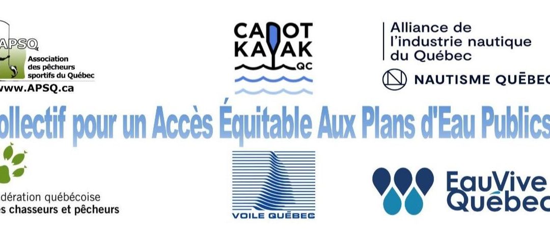 Lettre ouverte pour un accès équitable aux plans d’eau publics