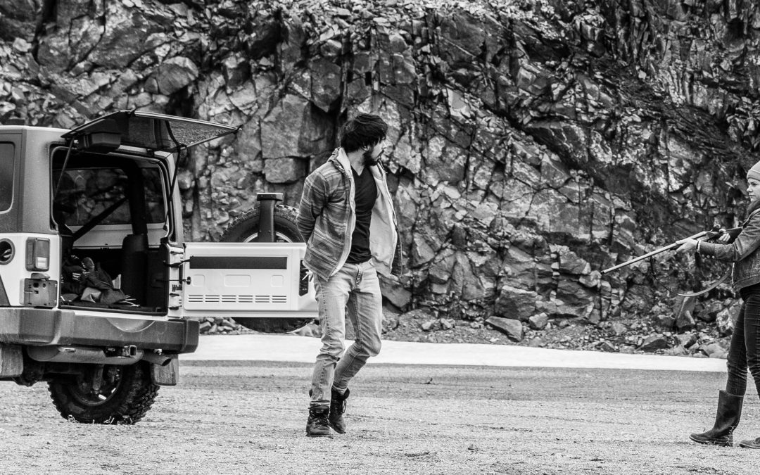 Le court métrage Théâtre d’automne réalisé par Mathieu Barrette et Myriam Coulombe en compétition officielle au 46e Festival du nouveau cinéma