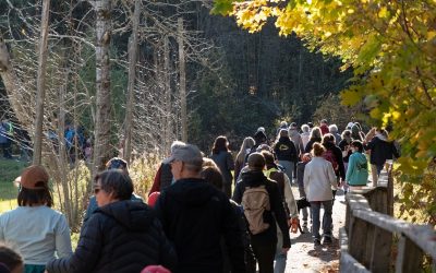 La population répond présente à la Grande marche
