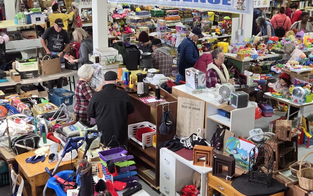 Le 15e Bazar de Noël de la Fabrique de Saint-Cyprien se poursuit