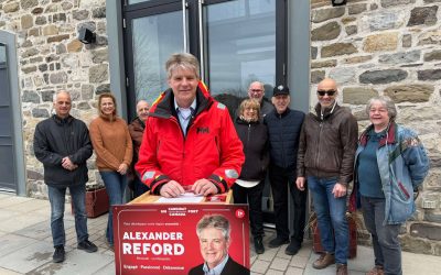Alexander Reford dresse le bilan d’une campagne axée sur les gens, le territoire et l’avenir